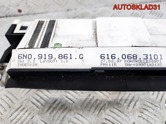 Панель приборов Volkswagen Polo 6N 6N0919861G