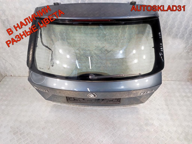 Дверь багажника со стеклом Skoda Fabia 6V6827023G