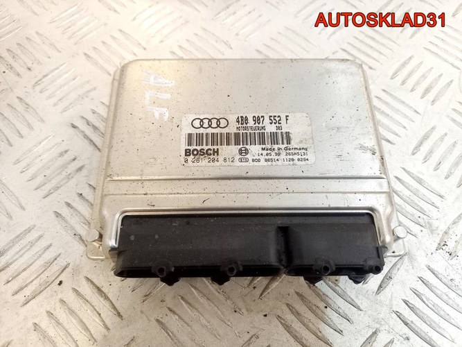 Блок ЭБУ Audi A6 C5 2.4 ALF 4B0907552F