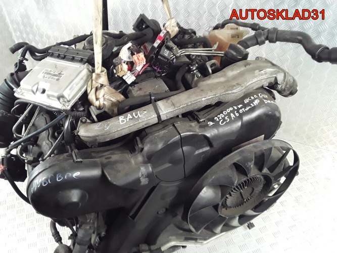 Двигатель BAU Audi A6 C5 2.5 Дизель