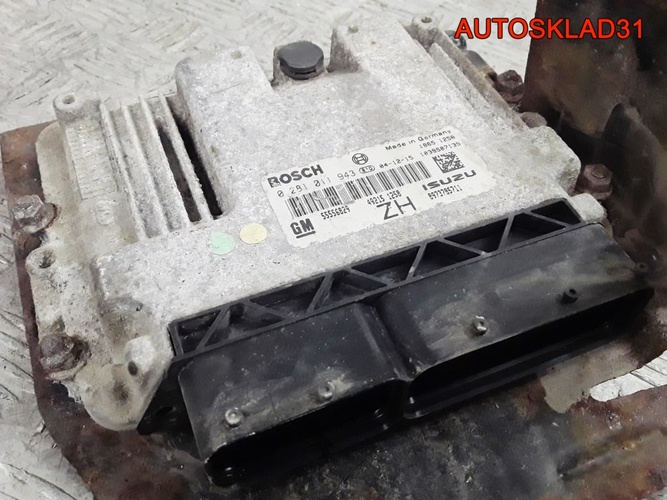 Блок эбу Opel Astra H 1.7 TDI Z17DTH 55556829