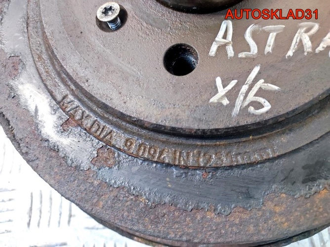 Ступица задняя в сборе с тормозами Opel Astra H