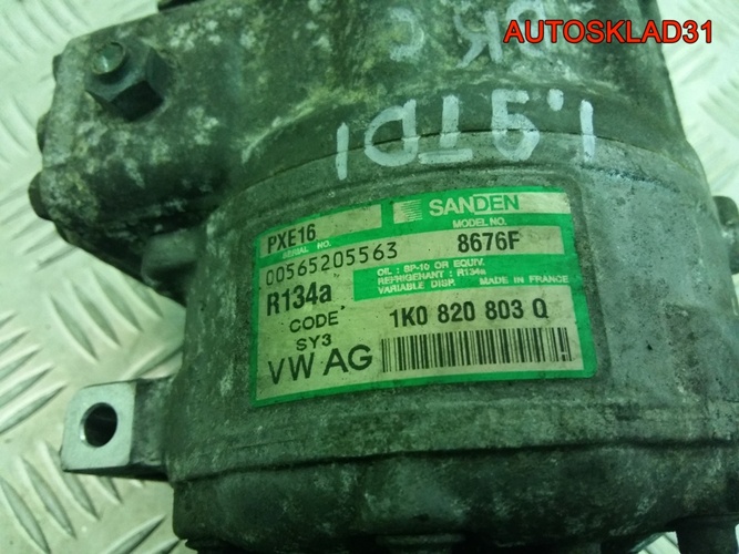 Компрессор кондиционера VW Golf 5 BKC 1K0820803Q