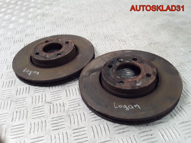 Диск тормозной передний Renault Logan 8201464598