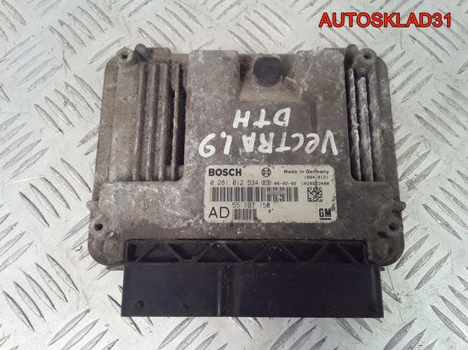 Эбу для Опель Вектра Ц 1.9 Z19DTH 55197150