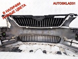 Бампер передний Skoda Fabia 2 5J0807221 (Изображение 10)