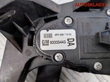 Педаль газа Opel Meriva 1.6 Z16XEP 93335443 (Изображение 7)