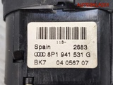 Переключатель света фар Audi A3 8P1 8P1941531G (Изображение 7)