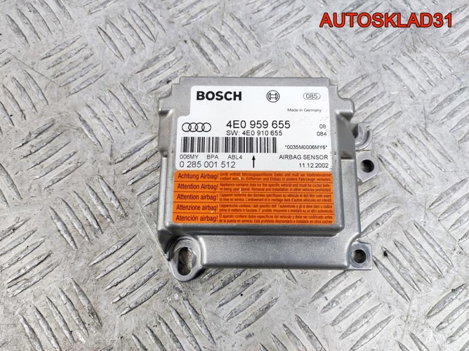 Блок управления AIR BAG Audi A8 D3 4E0959655