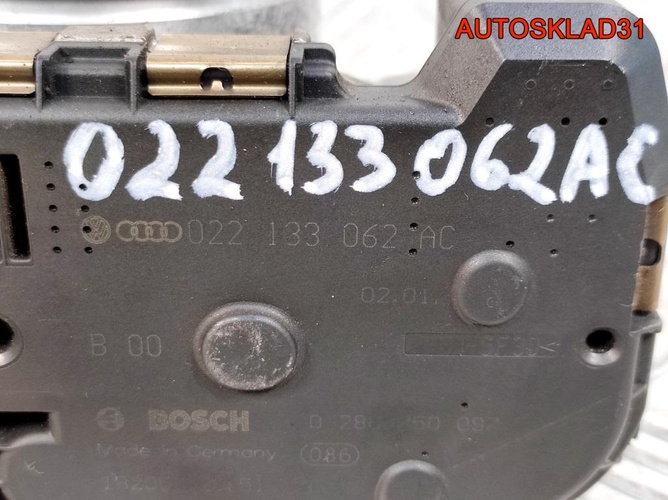 Заслонка дроссельная VW Passat B5 AZX 022133062AC