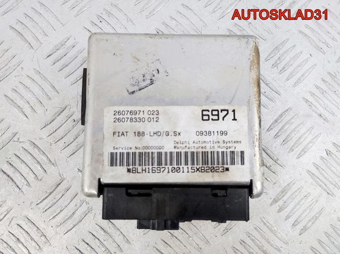 Блок электроусилителя руля Fiat Punto 2 09381199