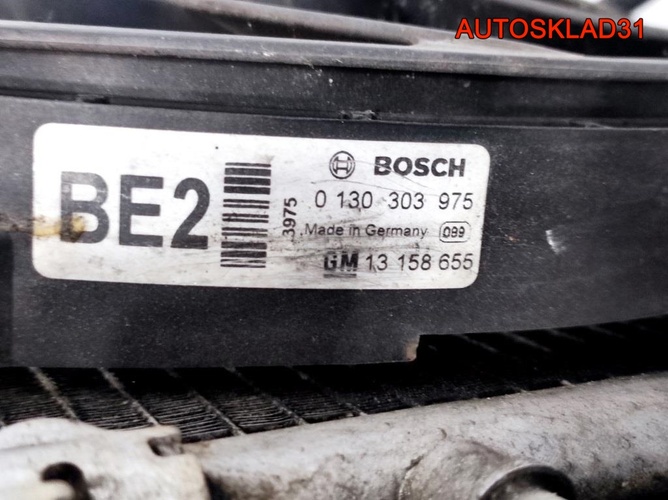 Кассета радиаторов Opel Zafira B 13171431 Дизель