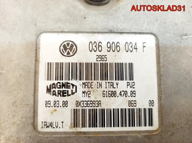 Блок ЭБУ Volkswagen Lupo 1.4 APE 036906034F