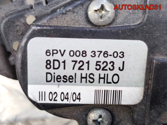  Педаль газа Audi A4 B5 8D1721523J Дизель