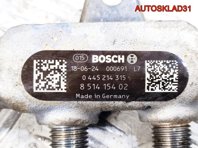 Рейка топливная в сборе BMW F30 B47D20A 0445214315
