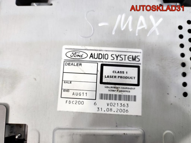 Магнитола Ford S-MAX 6M2T18C815AF
