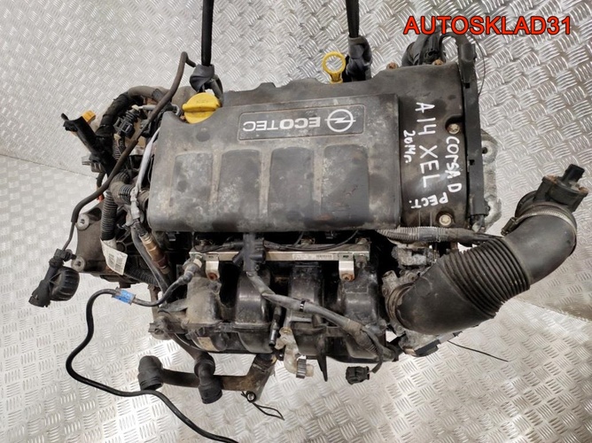Двигатель A14XEL Corsa D 1,4 Бензин
