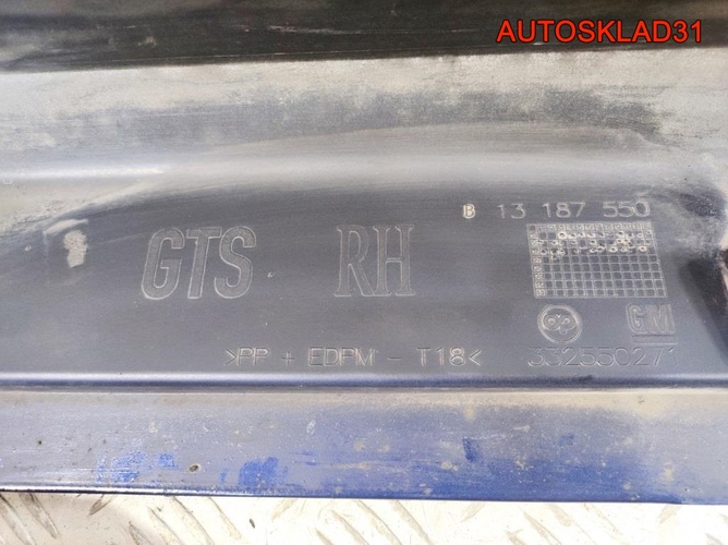 Накладка на порог Комплект Opel Vectra C 13187549
