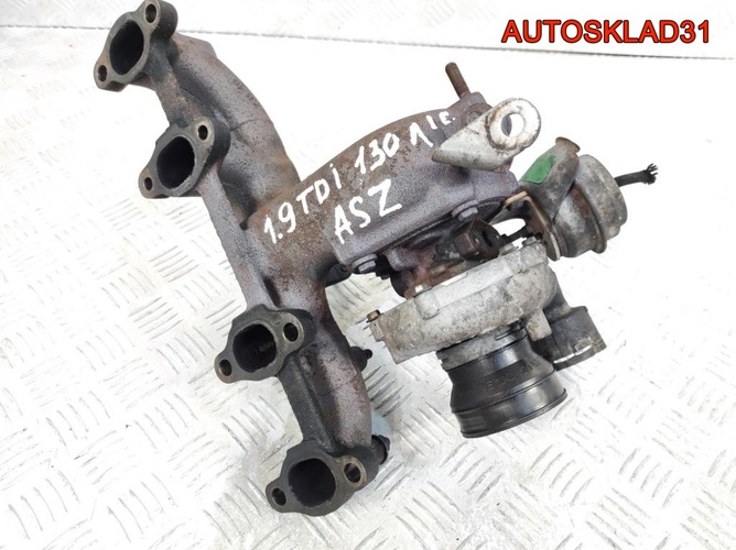 Турбина VW Golf 4 1.9 ASZ 038253016F Дизель