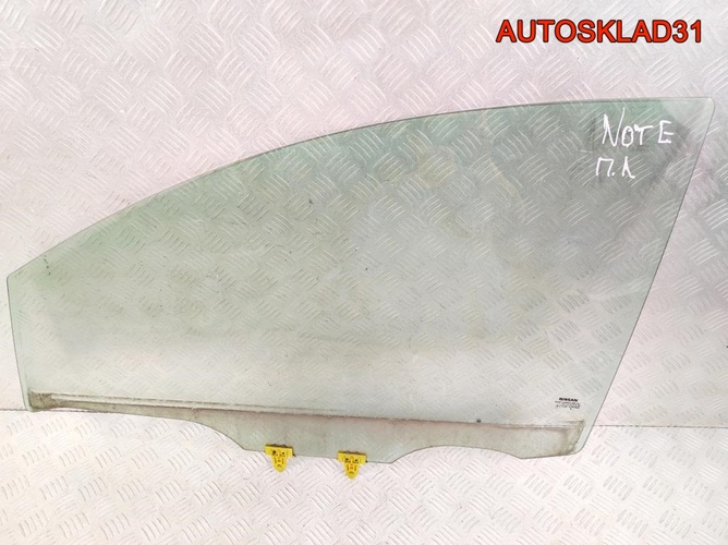 Стекло двери передней левой Nissan Note E11 
