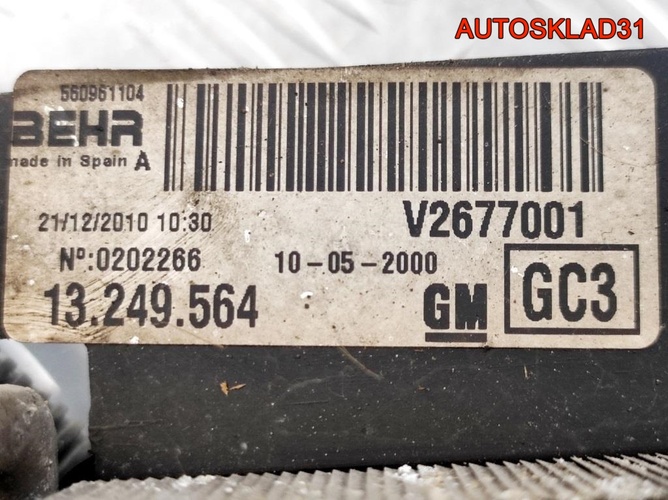 Кассета радиаторов в сборе Opel Corsa D 13249566
