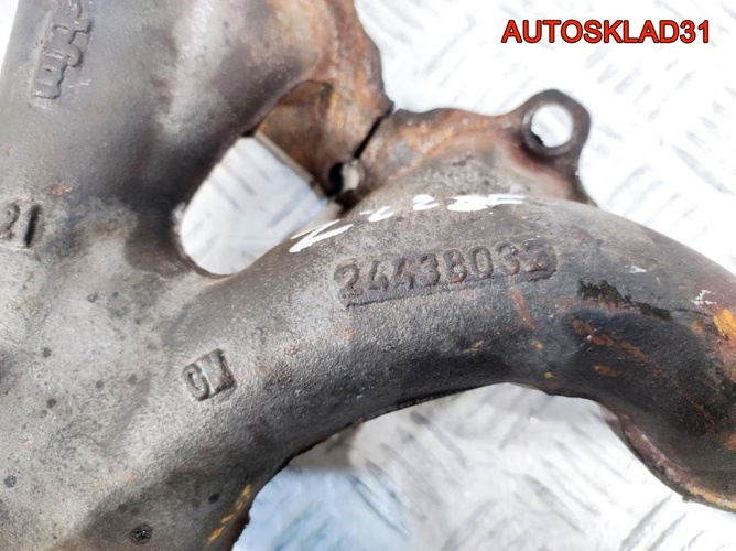 Коллектор выпускной Opel Vectra C 2.2 Z22SE 24438032