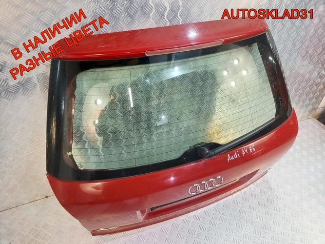 Дверь багажника со стеклом Audi A4 B6 8E9827023B