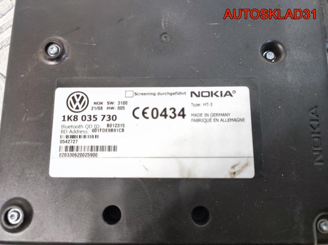 Блок управления Bluetooth VW Passat B6 1K8035730
