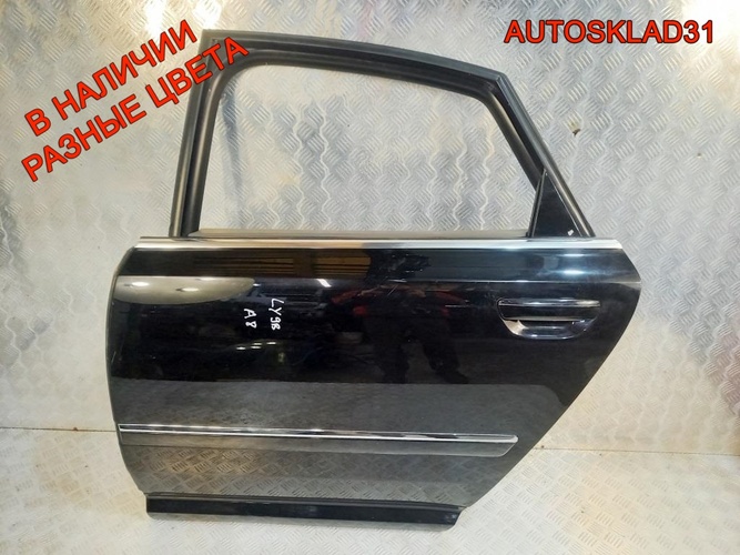 Дверь задняя левая Голая Audi A8 4E 4E4833051A