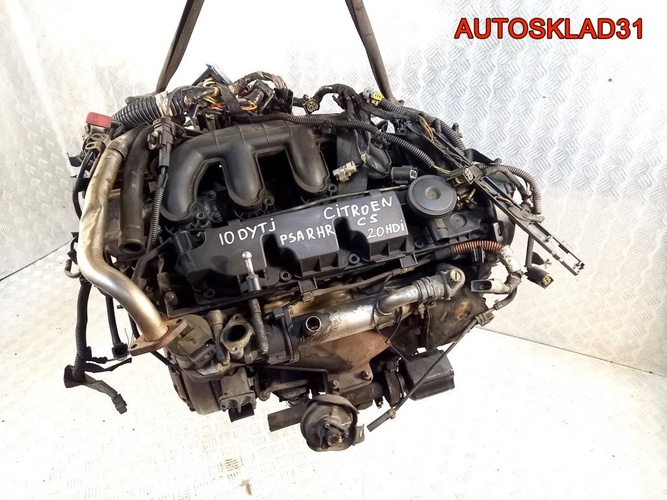Двигатель 10DYTJ DW10TD Citroen C5 2.0 HDI Дизель