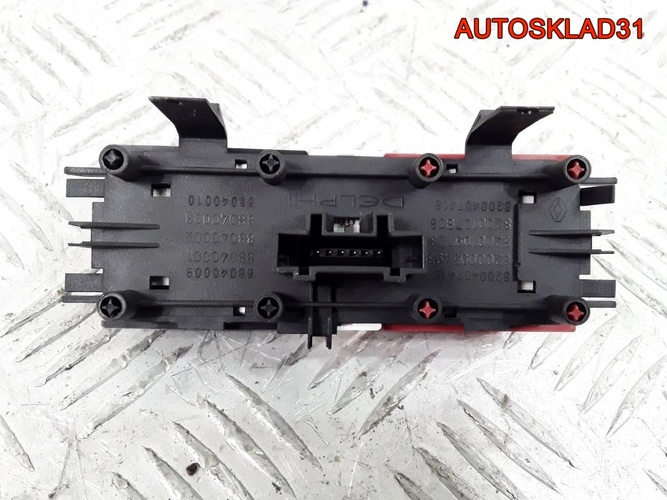 Кнопка аварийной сигнализации Renault Megane 2