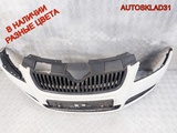 Бампер передний Skoda Fabia 2 5J0807221 (Изображение 3)