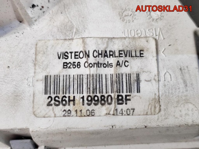 Блок управления отопителем Ford Fusion 2S6H19980BF