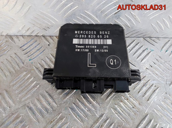 Блок комфорта Mercedes Benz W203 A2038206526
