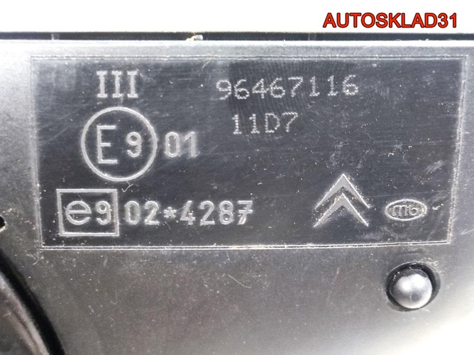 Зеркало левое 10 контактов Citroen C4 96467116