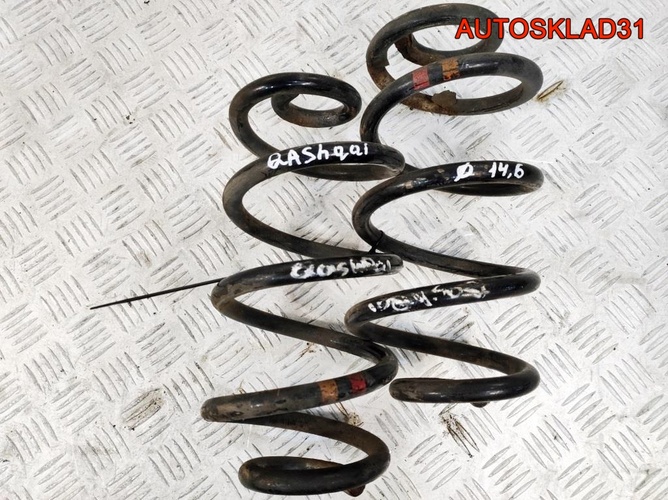 Пружина задняя Nissan Qashqai J10 55020JD02A
