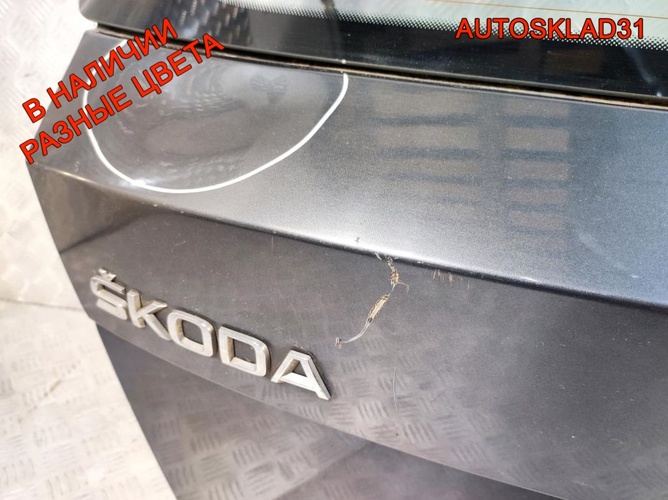 Дверь багажника со стеклом Skoda Fabia 6V6827023G