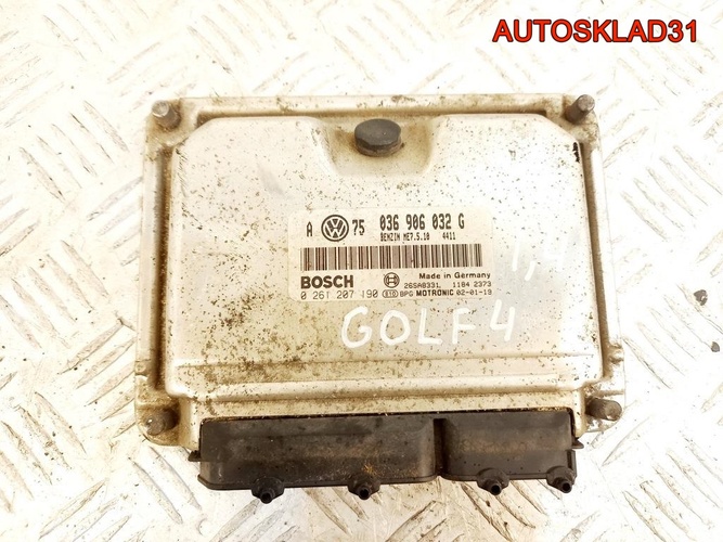Блок ЭБУ Volkswagen Golf 4 1.4 BCA 036906032G