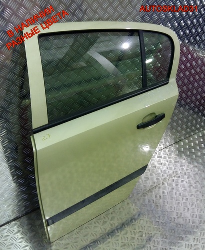 Дверь задняя левая Голая Opel Astra H Хетчбэк 13162876
