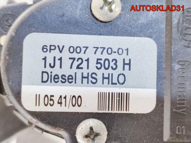 Педаль газа Volkswagen Golf 4 1J1721503H