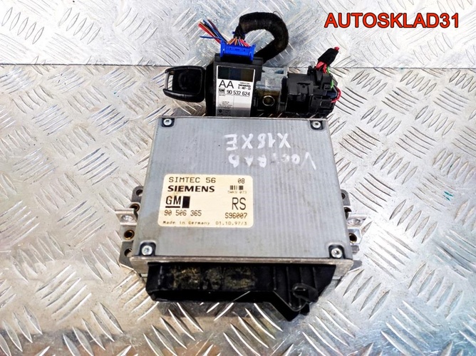 ЭБУ комплект Opel Vectra B 1,8 X18XE 90506365
