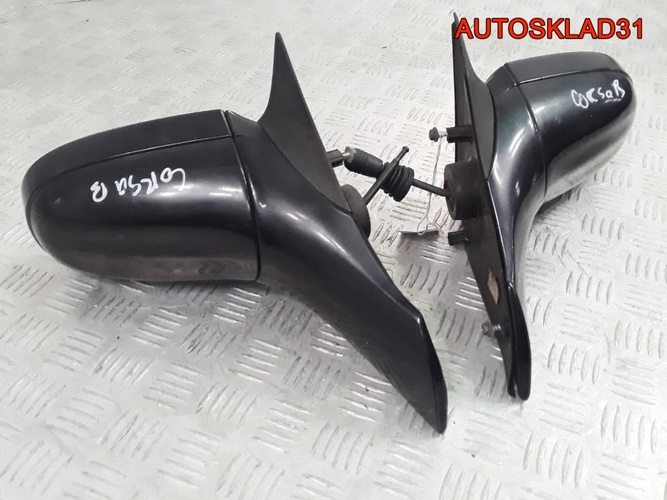 Зеркало механическое Opel Corsa B  90482039