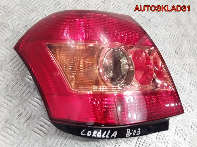 Фонарь задний правый Toyota Corolla E12 Рестайлинг