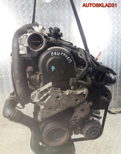 Двигатель бу на Фольцваген Гольф 5 1,9 дизель BRU