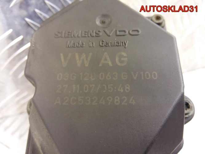 Заслонка дроссельная VW Passat B6 BMP 03G128063G