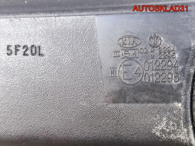 Зеркало левое механическое Kia Rio 876101G900