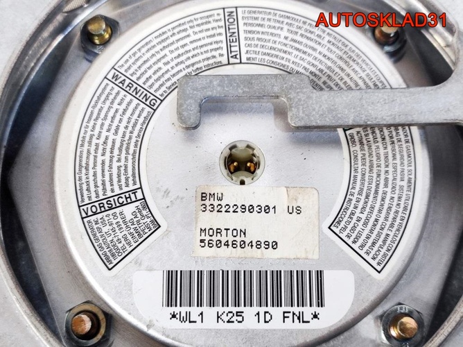 Рулевое колесо с AIR BAG Кожа BMW E36 323422282309