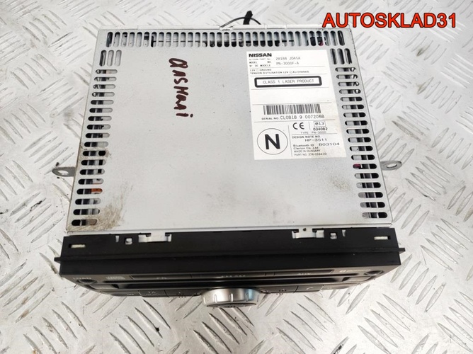 Магнитола Nissan Qashqai J10 28184JD45A