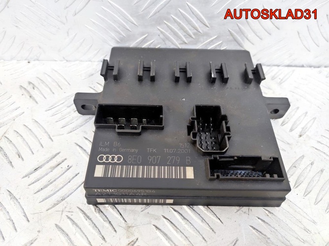 Блок комфорта Audi A4 B6 8E0907279B