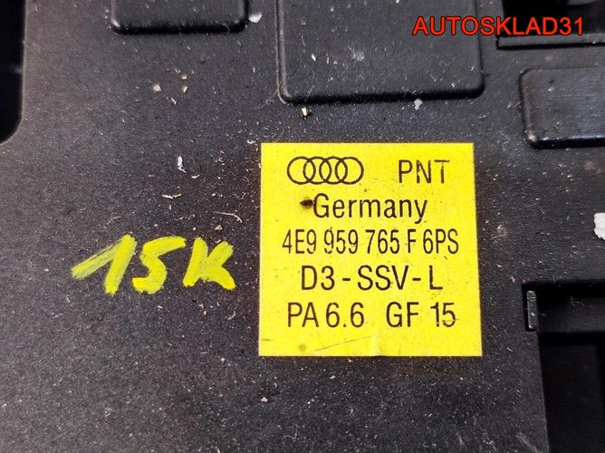 Блок кнопок управления п/левым сиденьем Audi A8 D3